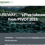 Five key takeways from Pivot2021 Geothermal.Reimagined