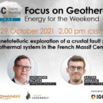 Webinar – MT exploration of geothermal system, French Massif Central , Oct. 29, 2021