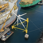 X1 Wind's downwind self-aligning floating offshore wind system aims to reduce weight and costs