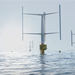 SeaTwirl’s vertical-axis floating offshore wind turbine set for tests off Norway