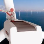 Lift solution for major component exchanges on offshore wind turbines