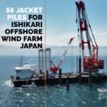 56 Jacket piles for Ishikari OWF Japan