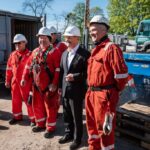 German Chancellor visits site of Potsdam geothermal project