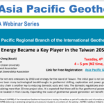 Webinar – Geothermal as part of Taiwan’s Net-Zero policy, 4 July 2023