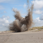 WWII explosives blown up on Dutch beach to pave wave for offshore wind cables