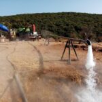 Geothermal well taps 80 °C water at Sidirokastro, Greece