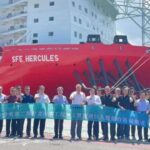 Heavy lift vessel SFE Hercules arrives in Taiwan