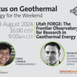 Webinar – Utah FORGE overview, challenges, and future operations, 23 August 2024