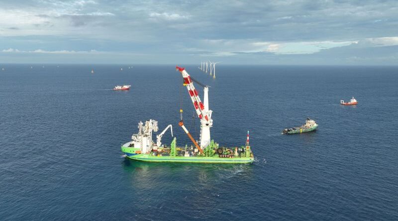 Completion pin pile installation Hai Long OWF
